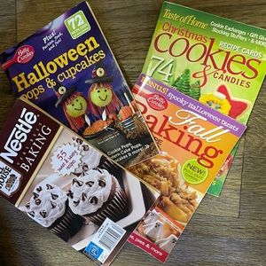 Bundle of small seasonal baking magazines